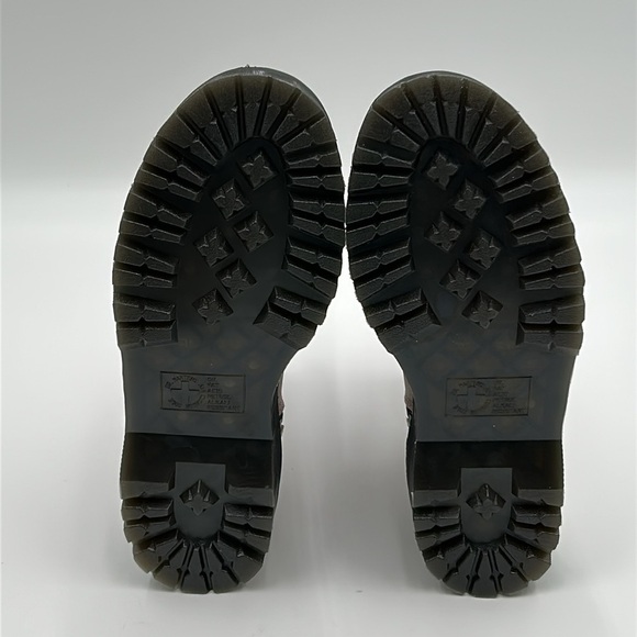 2298- Dr. Martens Combat Boots Women’s Size 9 / Men’s Size 10 Leather No Box - Picture 9 of 12